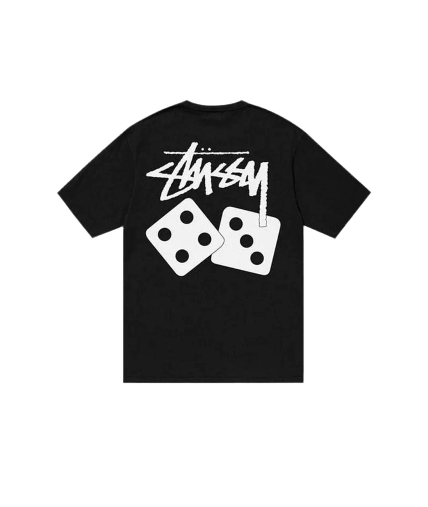 Stüssy Dice Pigment Dyed Tee Black
