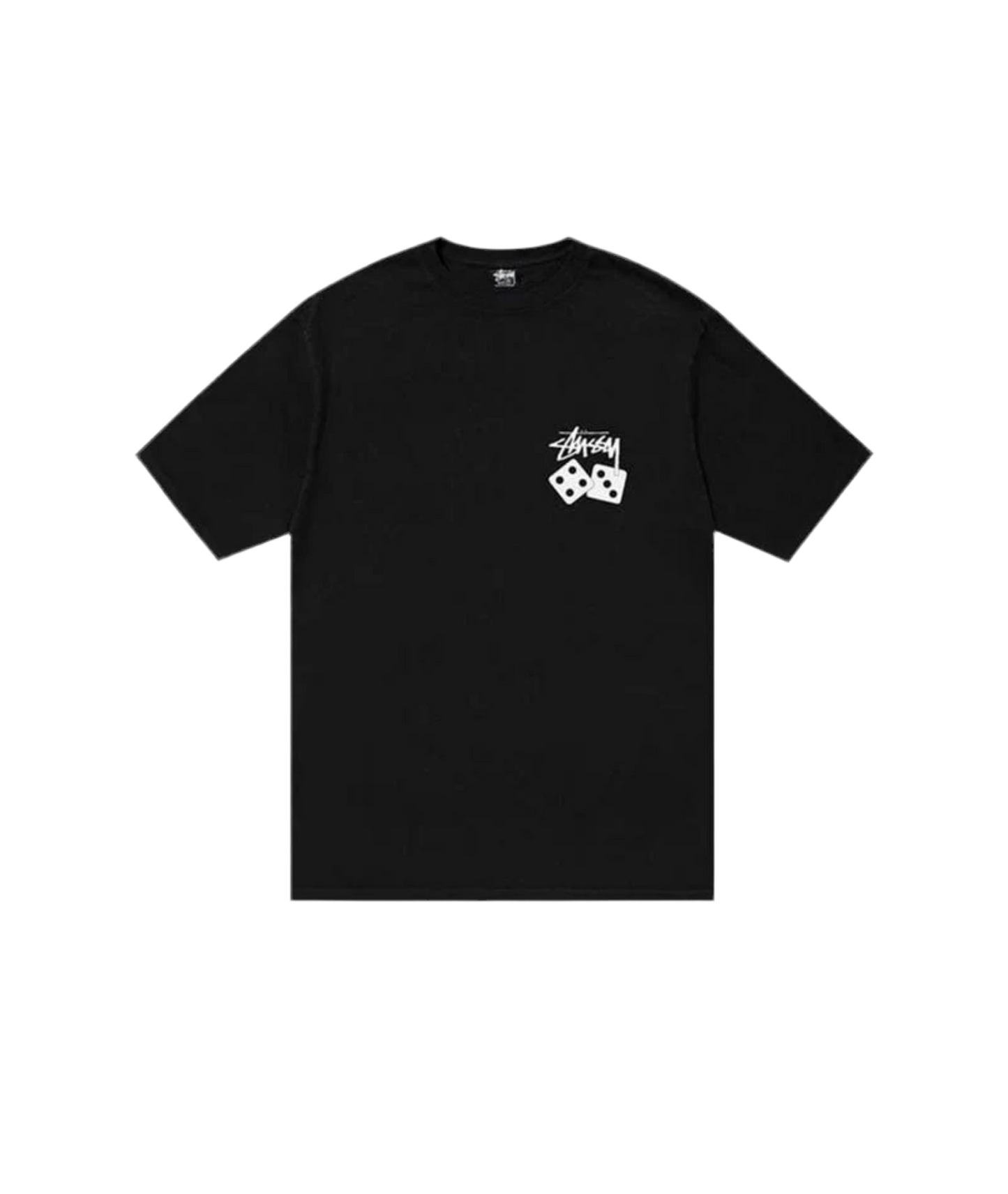 Stüssy Dice Pigment Dyed Tee Black