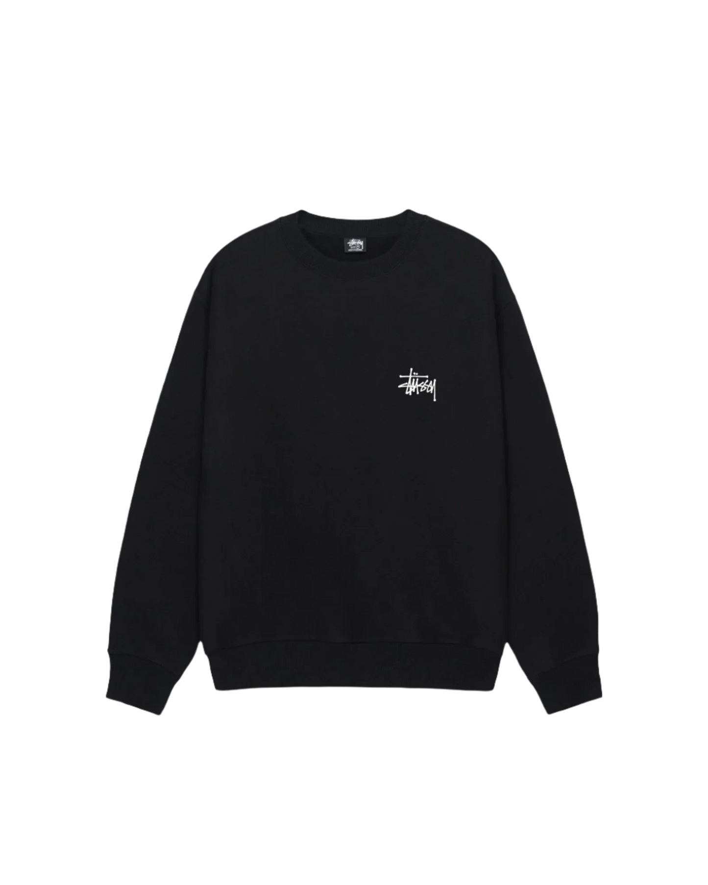 Basic Stüssy Crew Black