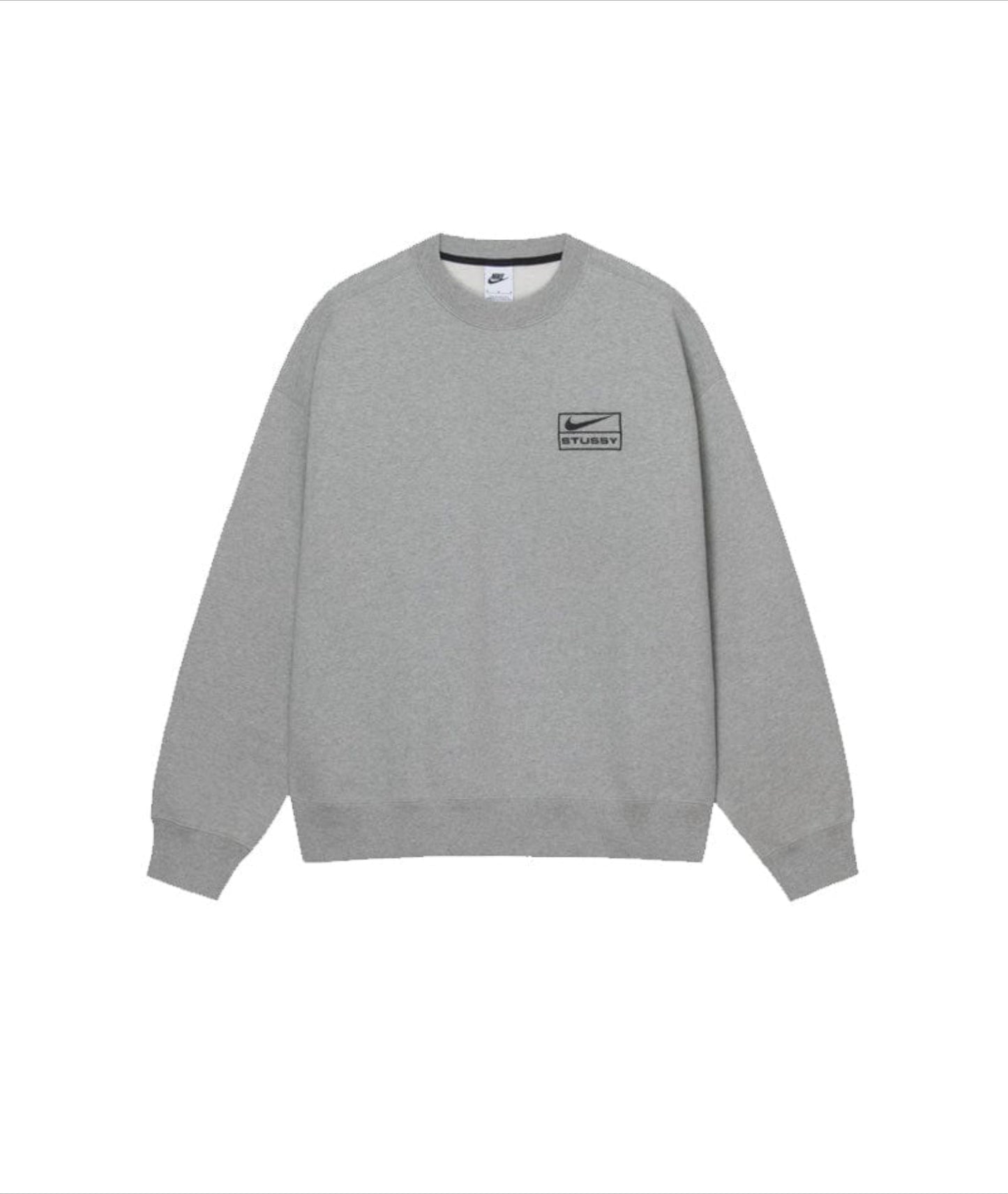 Nike x Stüssy Wash Crew Grey