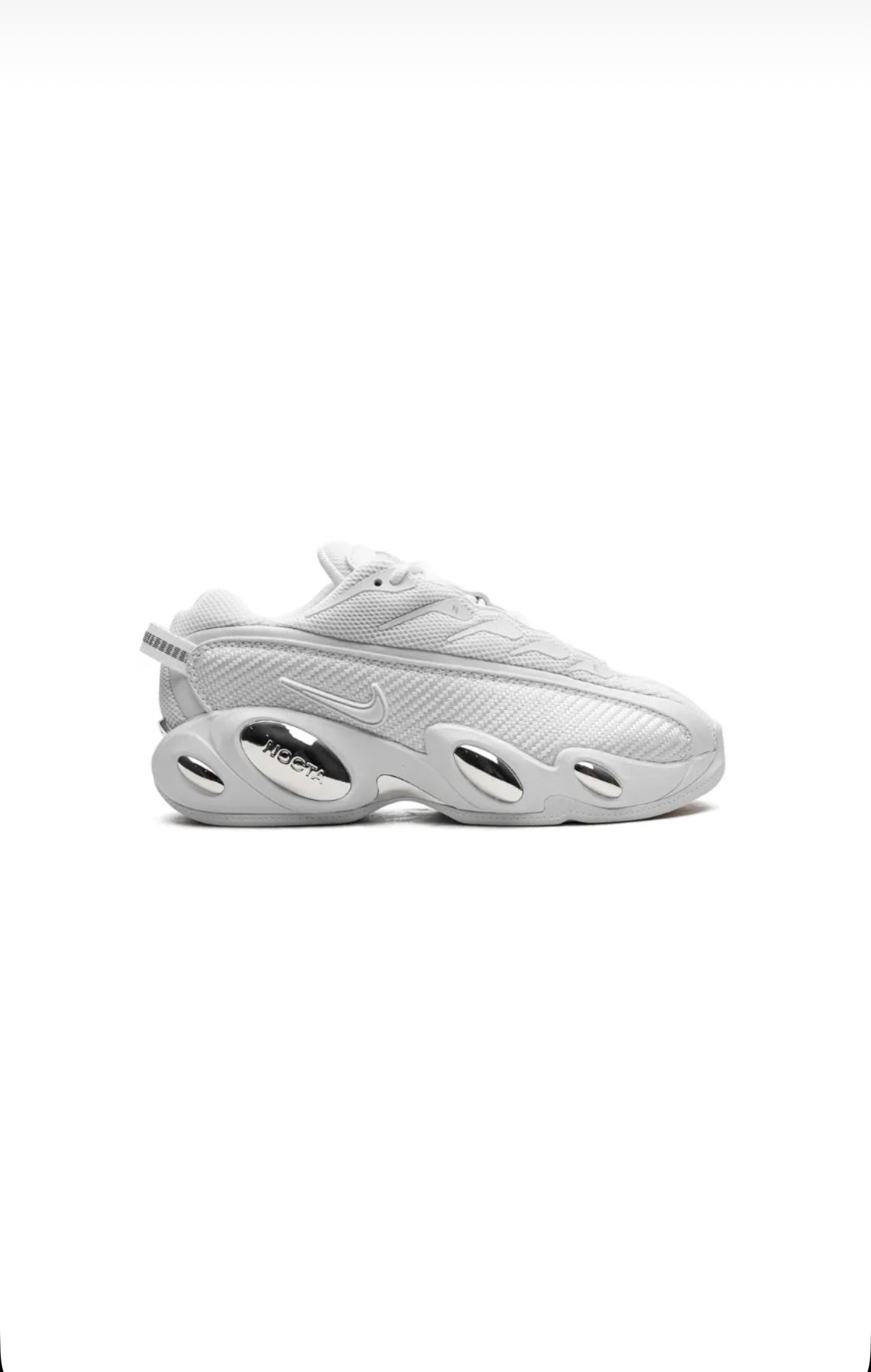 Nike x NOCTA Glide "White Chrome”