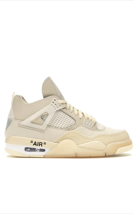 JORDAN 4 RETRO OFF-WHITE SAIL