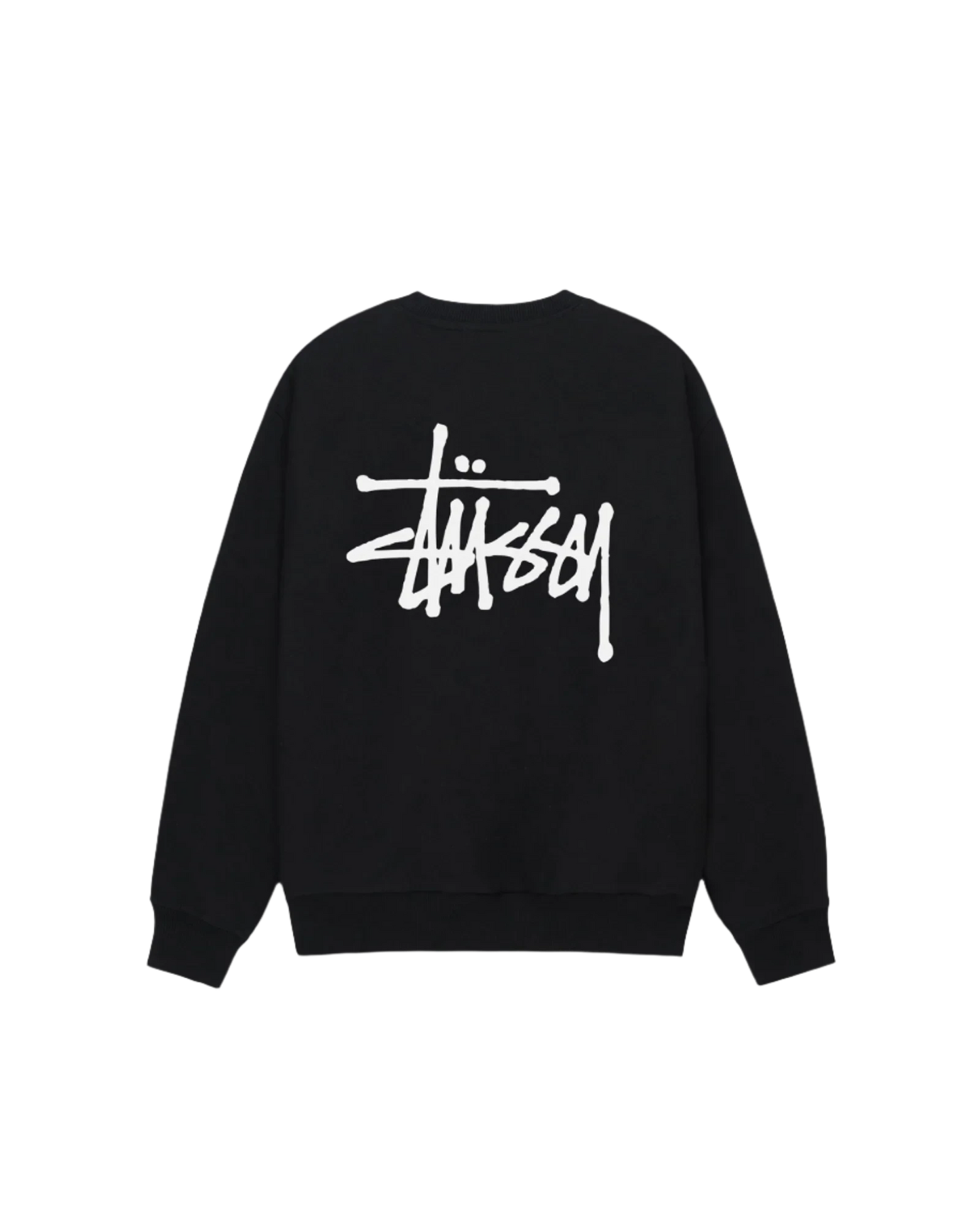 Basic Stüssy Crew Black